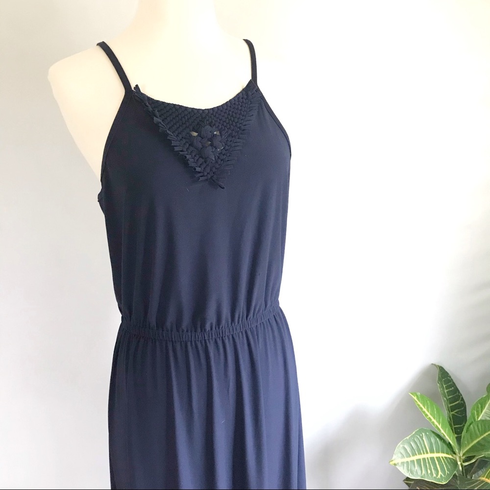 Banana Republic Woven Top Maxi Dress